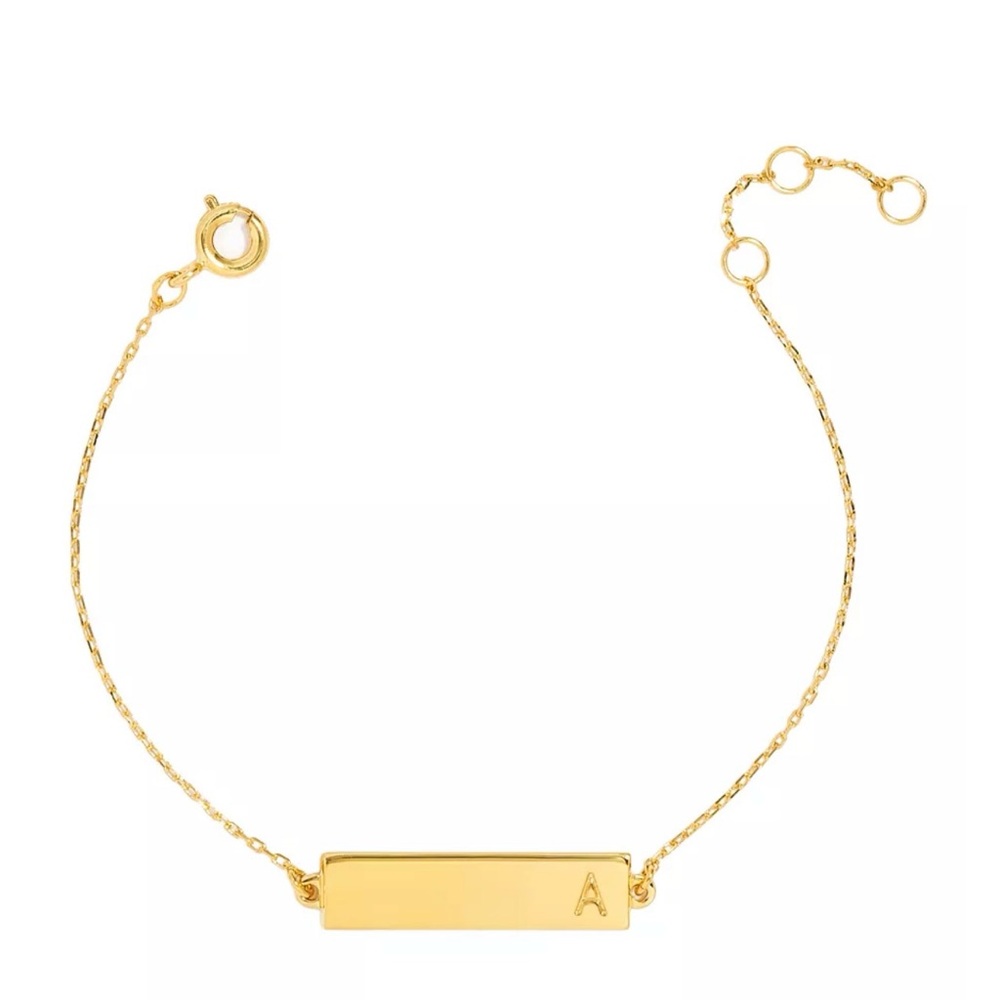 Baublebar Initial Bar Bracelet